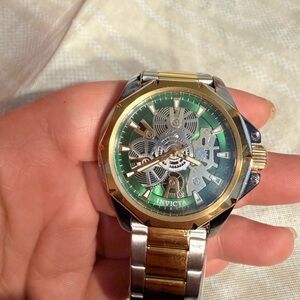 Invicta Objet D Art Men's Watch w/ Skeleton Dial - 44mm, Gold, Steel (50381)